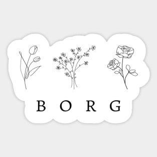 BORG Sticker